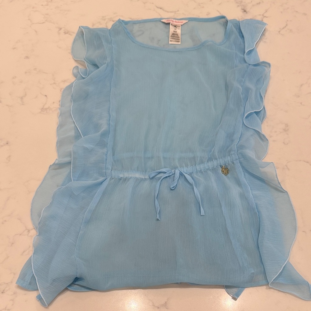 Tommy Bahama Light Blue Kids Swim Coverup